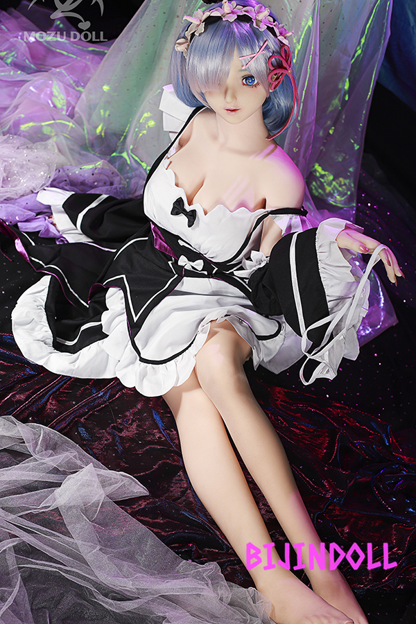mozudoll 145cm TPE Rem Sex Dolls Cos Play Re Zero Rem anime Dutch Wife Anime Doll