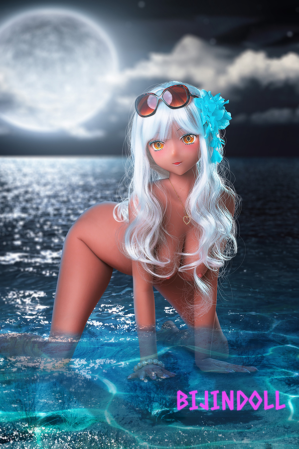 aotumedoll 155cm C-cup swimsuit anime sex doll brown beautiful erotic body Dutch wife model figure real Fuck