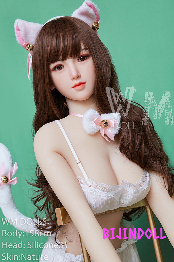 WMDoll#3 158cm D-Cup Silicone Head + TPE Body Chubby Lover Plump Beauty Love Doll Gay straight sex dolls