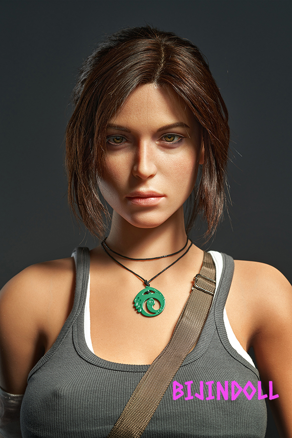 Lara Croft Sex Doll GameLadyNo.07 166cm/65.4″ E-Cup Silicone Lara Croft Cosplay Dolls