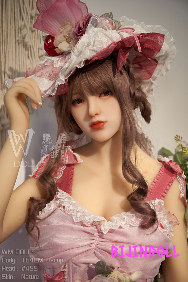 WMDoll#455 164cm D-cup TPE Use Asian sex doll 164cm life-size erotic adult doll toy Three channels