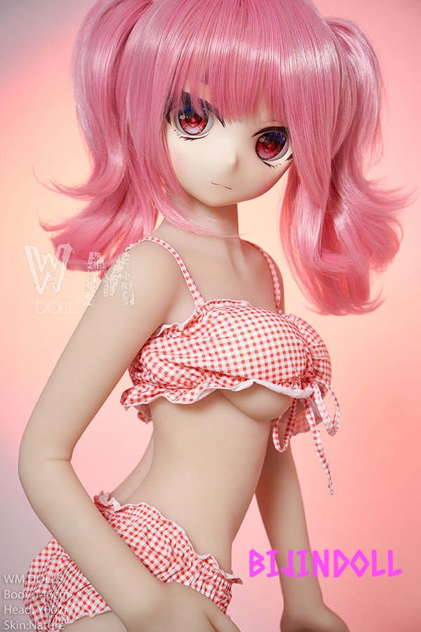WMDoll#Y002 146cm C-cup PVC Head Pink Hair Sex Dolls Anime Adult Porn Toys Adult Love Doll
