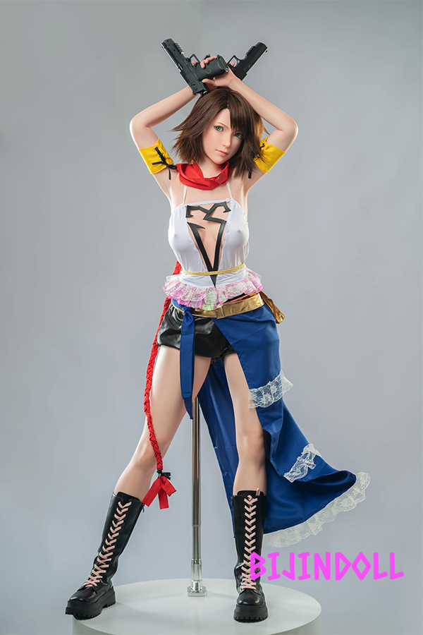 GameLadyNo.06 167cm/65.7″ D-Cup Silicone FFX-2 Yuna Sex Dolls Game Final Fantasy X-2 Cosplay Doll FFX-2