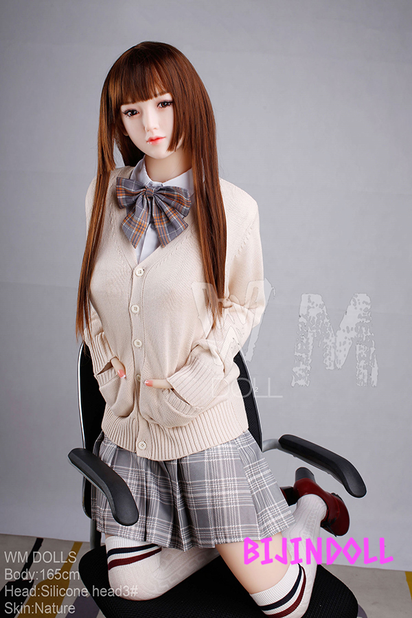 WMDoll#3 165cm D-cup silicone head definitely recommended silicone real doll asian Realistic dutch dolls