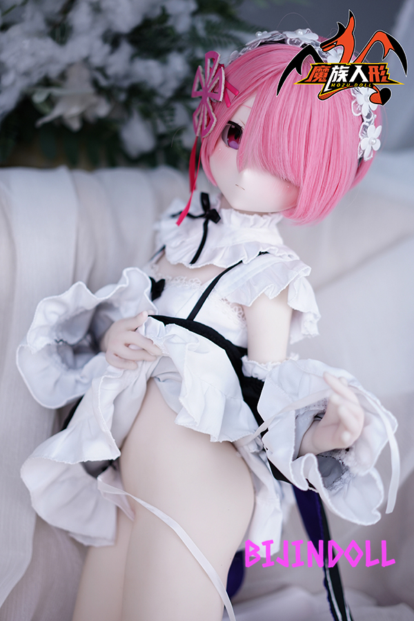 mozudoll Ram PVC Head Picture clothing free Popular anime sex doll maid cosplay cute love doll cheap anime doll