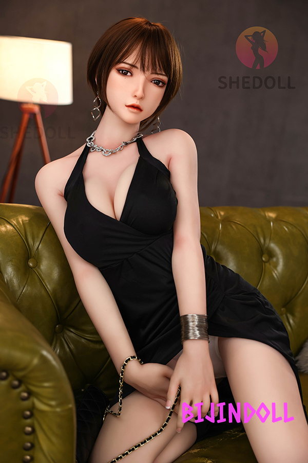 SHEDOLL 158cm C-cup Silicone Head Mature Adult Real Love Doll Life Size Sex Doll Sexy Adult Erotic Beauty Sex Doll