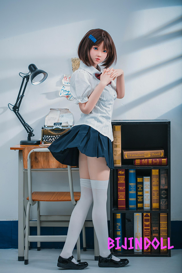 FUDOLL#15 148cm D-cup Silicone Head Realistic Cosplay Sex Doll Human-like Real Dutch Wife