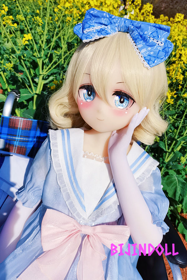 aotumedoll#67 B-cup TPE cute anime head sex doll 2d anime dutch wife manga style masturbation doll comic doll