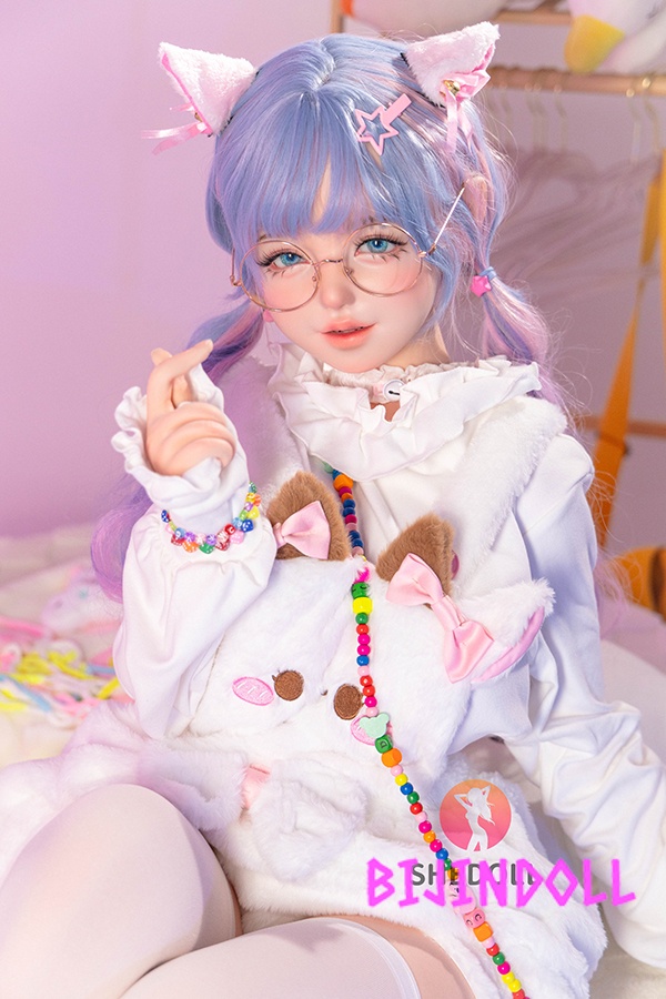 Shedoll 145cm Yaoyao Silicone Head + TPE Body Cat Ears Beautiful Girl Sex Doll Cute Love Doll