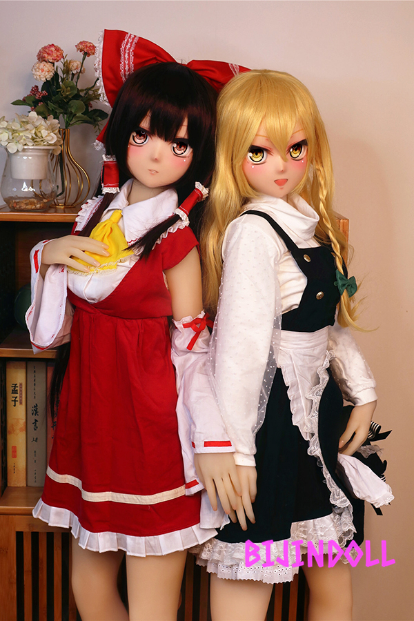 aotumedoll#60#61 B-cup145cm TPE Reimu Hakurei and Marisa Kirisame Sex Doll Touhou Project Character R18 Life-Size Anime Head Dutch Wife Doujin 2D Sex Doll