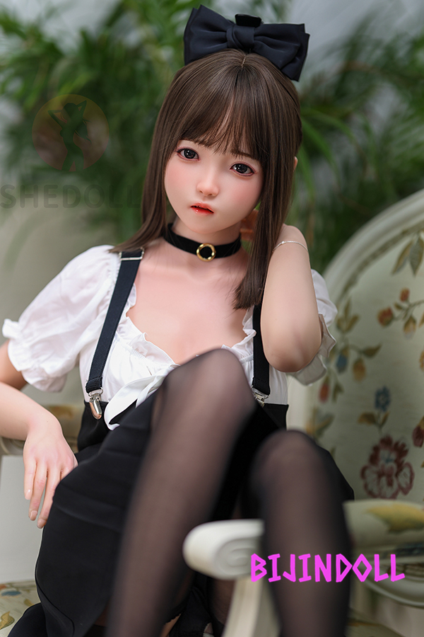 SHEDOLL 148cm Ｄ-cup Silicone Head TPE Body Cute Love Doll Legal Dutch Wife Short Sex Doll