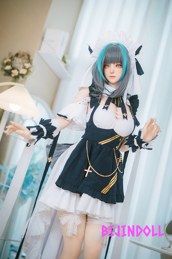 Bezlya2.2 風玲 155cmM F-cup Silicone Head Beautiful Cosplayer Love Doll Shaking Soft Big Breasts Life Size Realistic Dutch Wife Luxury Sex Erotic Doll