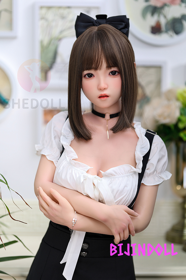 SHEDOLL 148cm Ｄ-cup Silicone Head TPE Body Cute Love Doll Legal Dutch Wife Short Sex Doll