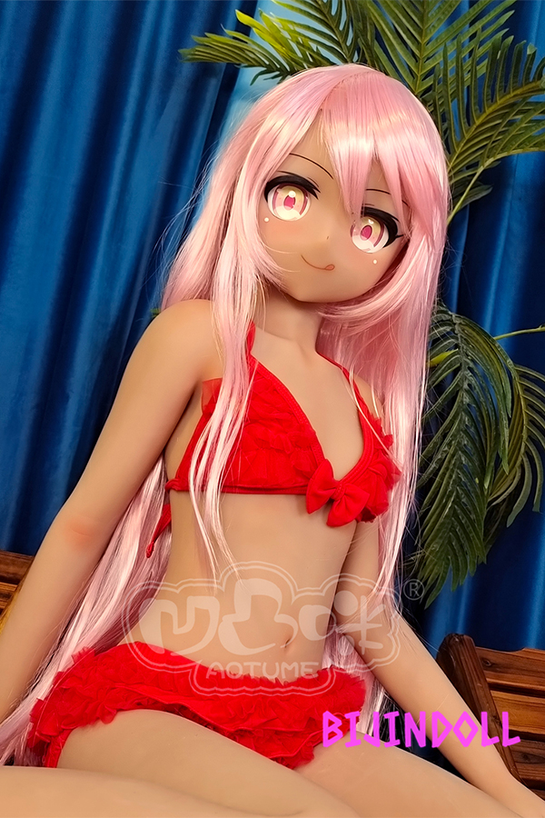 aotumedoll#98 B-cup TPE Chloe sex doll swimsuit brown sex doll fgo game anime cosplay chloe