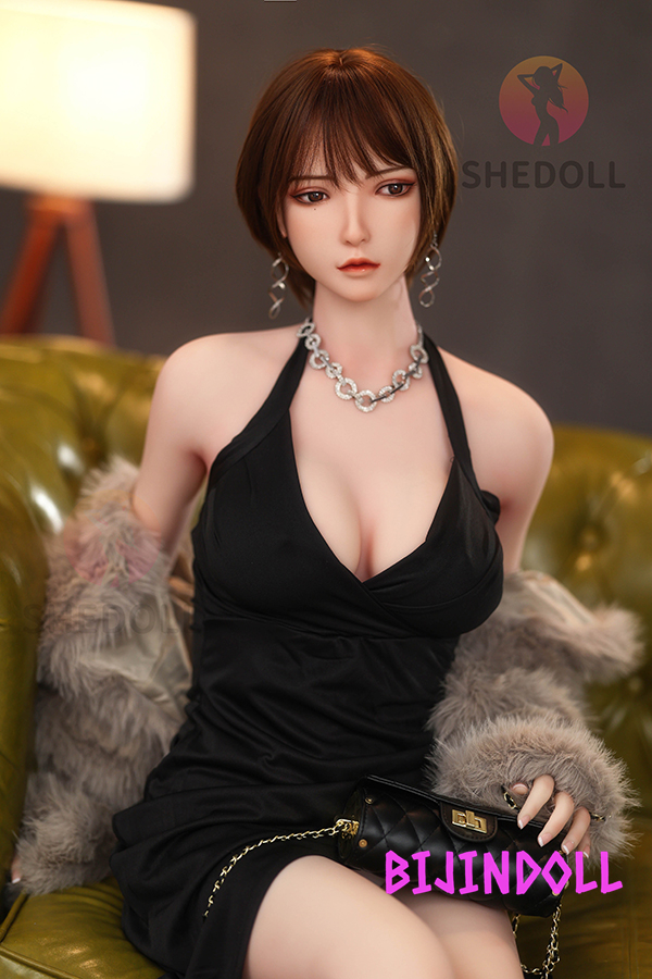 SHEDOLL 158cm C-cup Silicone Head Mature Adult Real Love Doll Life Size Sex Doll Sexy Adult Erotic Beauty Sex Doll