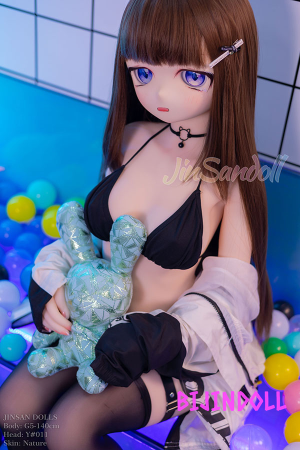 WMDoll#Y011 140cm B-cup PVC Head Anime Girlfriend Life-size Anime Sex Dolls