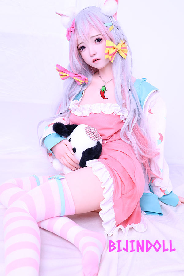 SHEDOLL 148cm D-cup Silicone head + TPE material body New type S makeup cute idol class sex doll