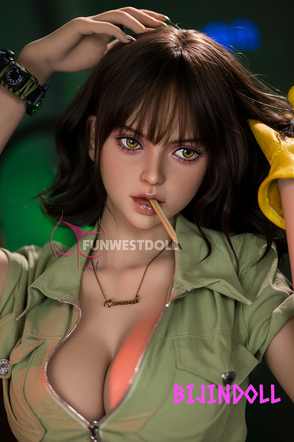 Funwest#072 Natural Lily 162cm F-cup TPE big breast sex doll sex Lifelike life-size dutch wife