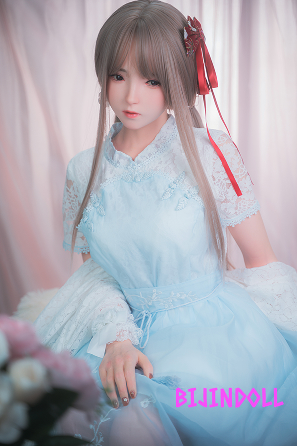 FUDOLL#14 150cm B-cup Full Silicone Beautiful Love Doll Real Shaved Pussy Sexy Dutch Wife