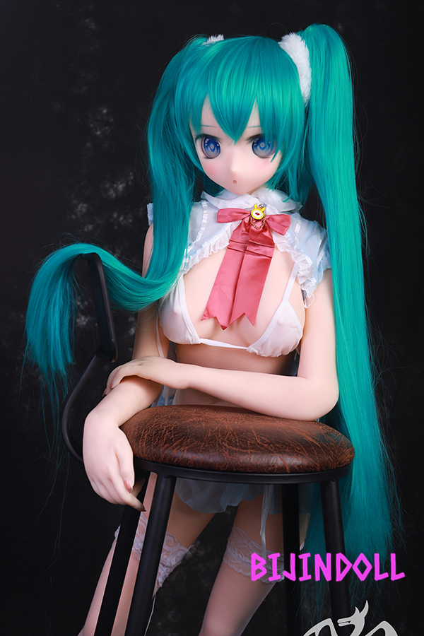 mozudoll 145cm TPE anime miku sex doll miku hatsune life size sex doll