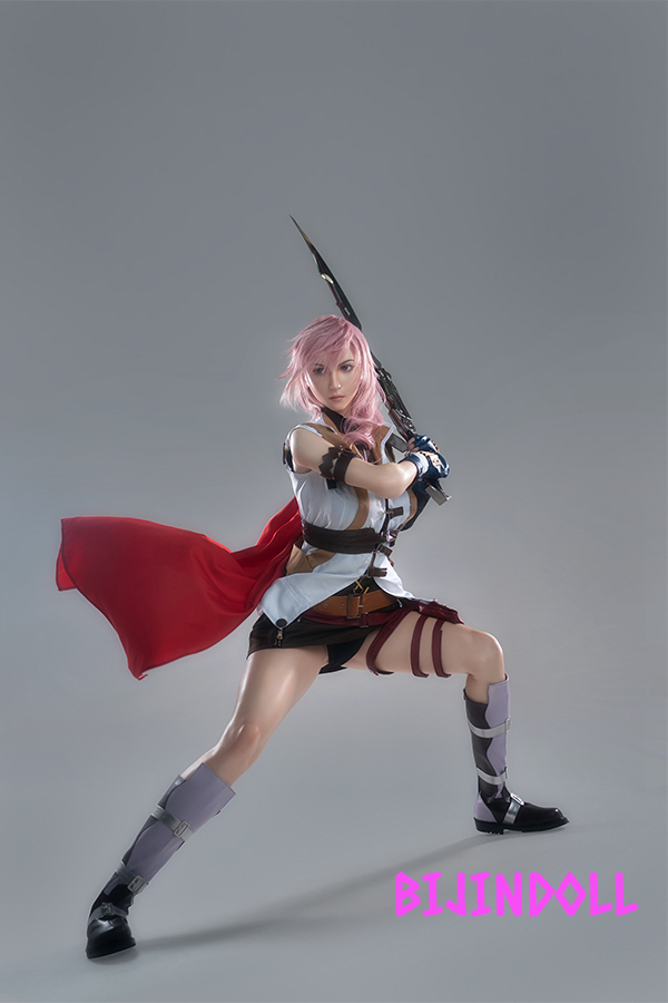 GameLadyNo.19 171cm/67″ G-Cup Silicone Lightning Sex Dolls Cosplay Final Fantasy XIII Game Love Dolls