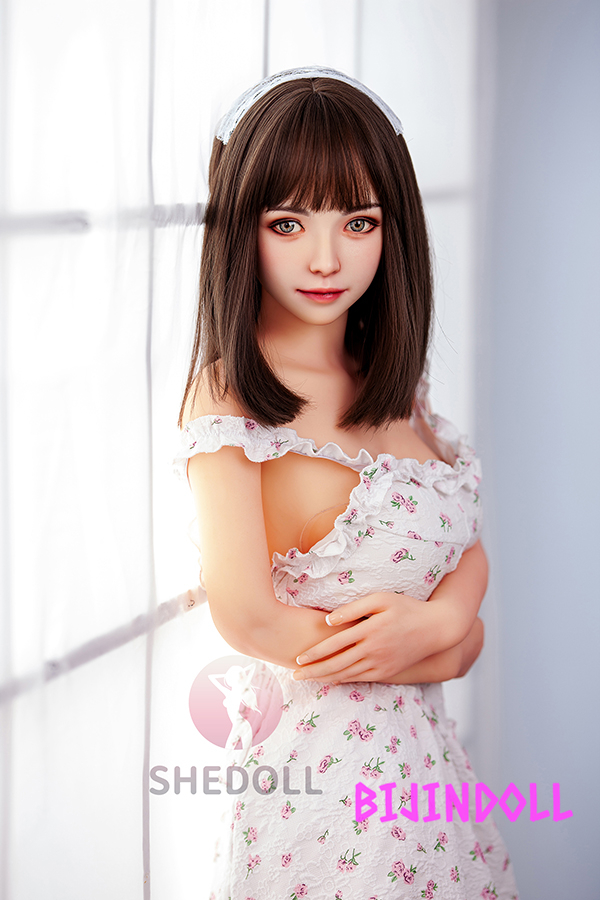 SHEDOLL 148cm D-cup Silicone head TPE body Idol class beauty big breasts beauty love doll sex real doll