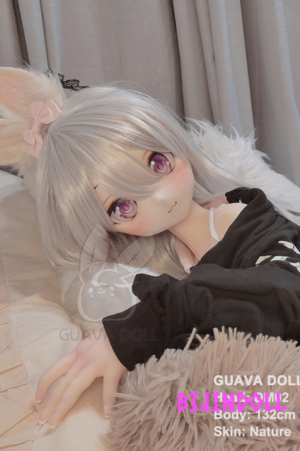 GUAVADOLL DM02 B-Cup PVC Head Cute Anime Sisterly Anime Sex Doll Cartoon Adult Masturbator Dutch Wife