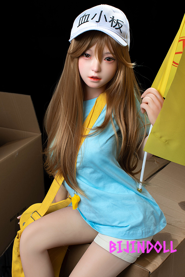B-cup FUDOLL#8 Silicon head Cells at Work Platelet Cosplay Sex Dolls realistic sex toys
