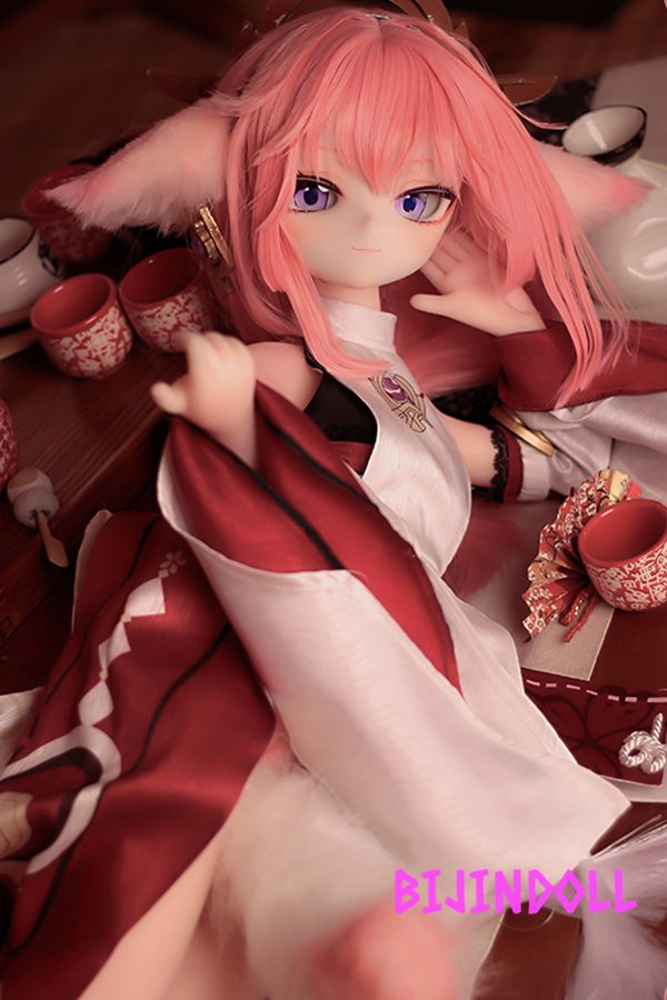 mozudoll 小狐狸 Costume Free Yaemiko Love Doll Genshin Cosplay Doll PVC Head Dutch Wife