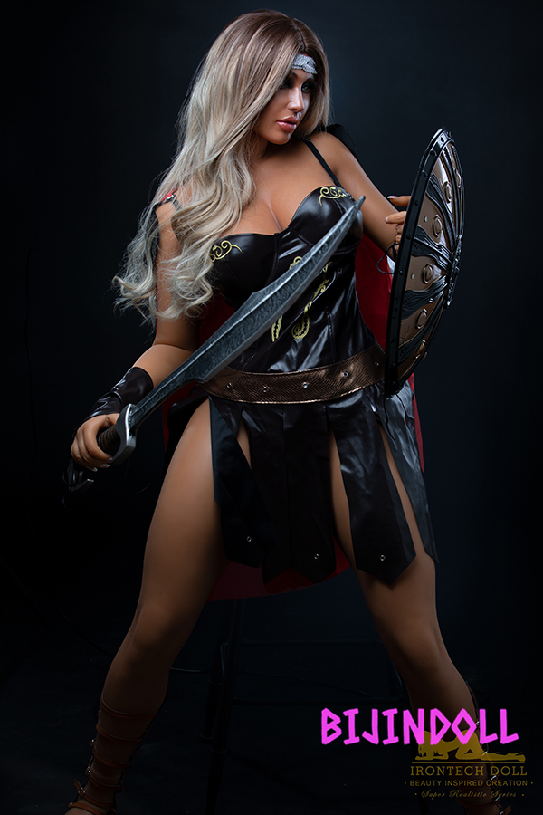 Irontechdoll 164cm F-Cup Silicone beautiful black gal Sex doll life size The best and most realistic silicone adult doll