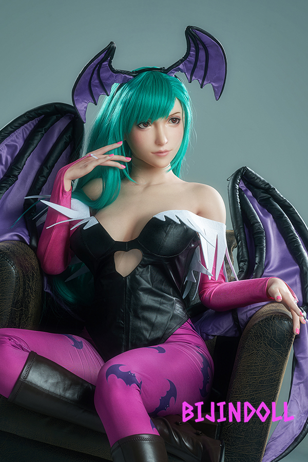 GameLadyNo.03 167cm/65.7″ D-Cup Silicone Most Realistic Green Hair Sex Dolls