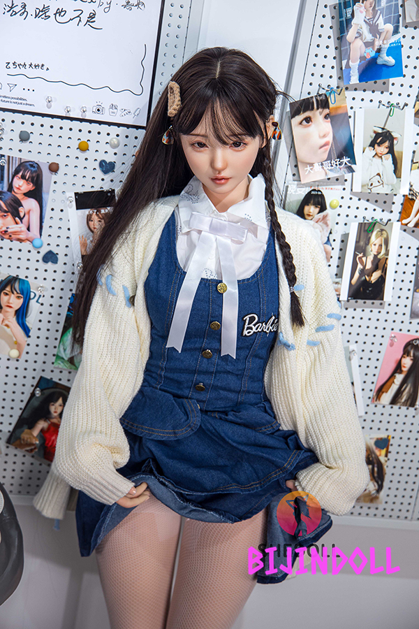 SHEDOLL 150cm B-cup Silicone Head Beautiful Love Doll Luxury Real Doll Life Size Body Adult Sex Erotic Doll