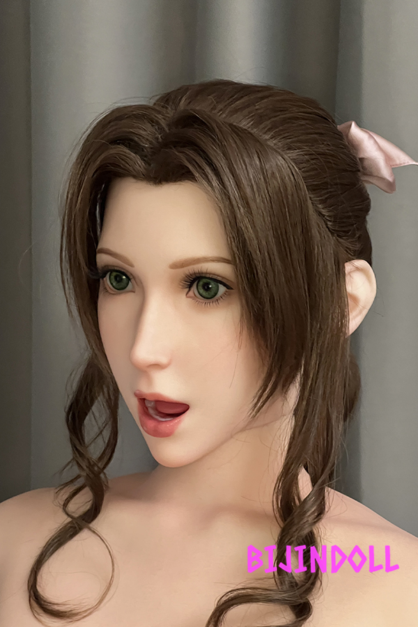 167cm D-cup Gamelady Head No.10 Silicone Mouthable Aerith Love Doll Game Cosplay Doll