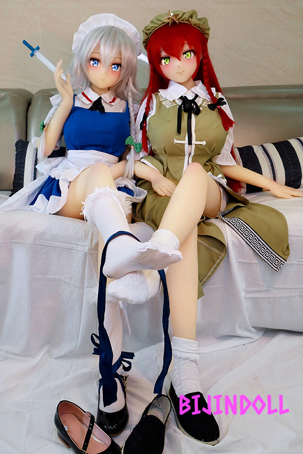 aotumedoll #49 & #50 F-cup H-cup 155cm TPE Sakuya Izayoi and Hong Meiling Sex Doll Touhou Project Character R18 Life-Size Anime Head Dutch Wife Big Breasts 2D Sex Doll