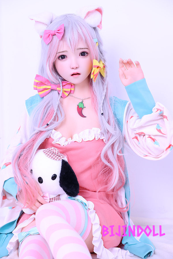 SHEDOLL 148cm D-cup Silicone head + TPE material body New type S makeup cute idol class sex doll