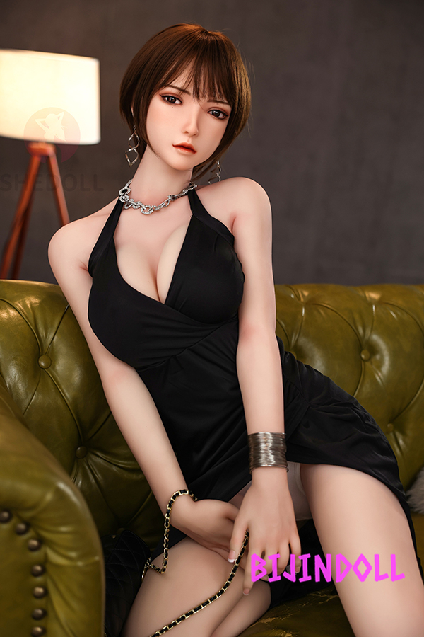 SHEDOLL 158cm C-cup Silicon head + TPE material body Real beautiful lady Real doll Big breasts Dutch wife