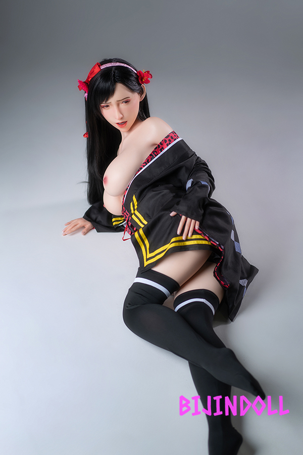 GameLadyNo.11 165cm/65″ G-Cup Silicone Oral Sex Doll Tifa Head Real Silicone Erotic Japanese Kimono