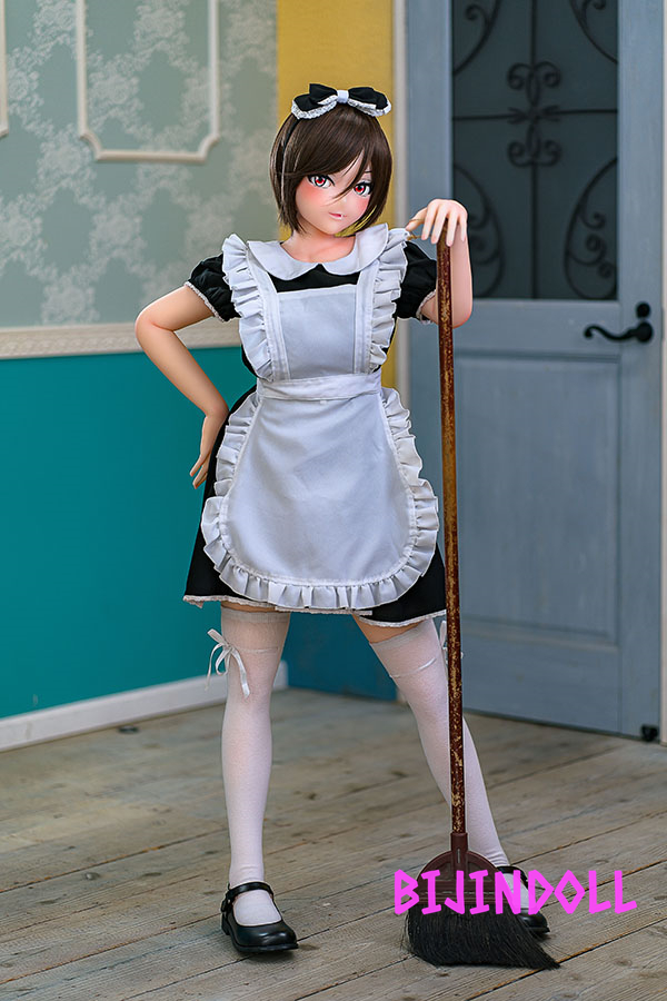 ButterflyDoll 140cm F-cup TPE Anime busty maid sex dolls