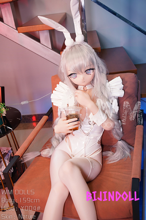 WMDoll#Y004 159cm B-Cup PVC Head Cute Anime Sex Doll Cosplay Erotic Sexy Bunny Love Dolls