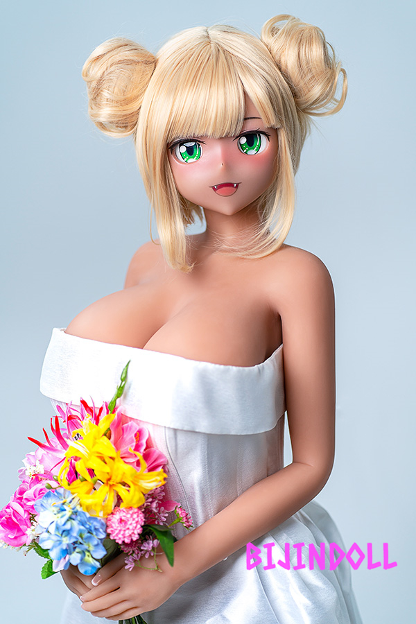 Siliko&Aotume collaboration doll H-cup 155cm TPE anime sex doll blonde Hot big tits Dutch wife