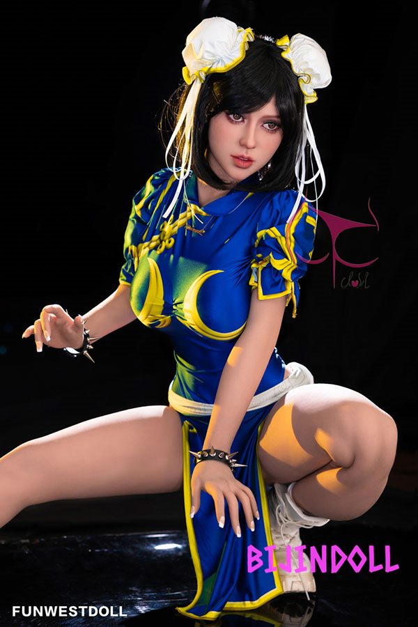 Funwest#059 Lucy 155cm F Cup TPE Chun-Li Cosplay Love Doll Female Fighter Character Real Dutch Wife