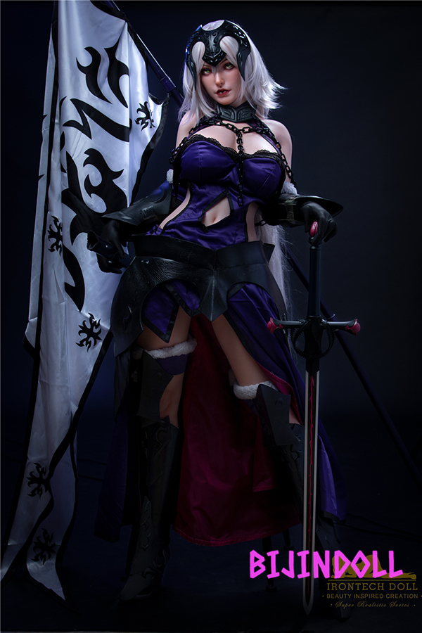 Irontechdoll 165cm G-Cup Silicone Jeanne d'Arc  (Alter) Sex Doll FGO Game Cosplay Dutch Wife