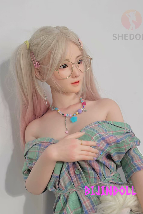SHEDOLL 148cm D-cup silicone head sex twintail love doll beauty beautiful sex doll sex doll life size
