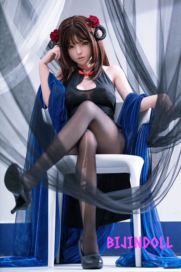 FUDOLL#14 148cm D-cup Silicone Cute tits pussy love doll. Raw insertion makes you crazy with pleasure