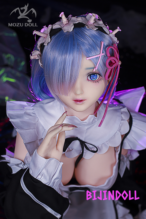mozudoll 145cm TPE Rem Sex Dolls Cos Play Re Zero Rem anime Dutch Wife Anime Doll