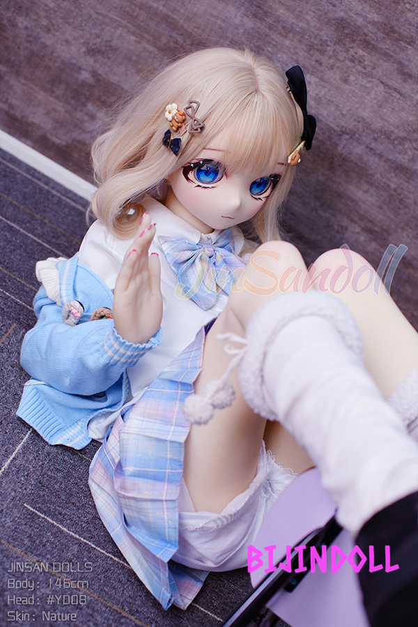 WMDoll#Y008 146cm C-cup PVC Head Cute Anime Sex Doll Anime Hentai Life Size Doll Adult Porn Dutchwife