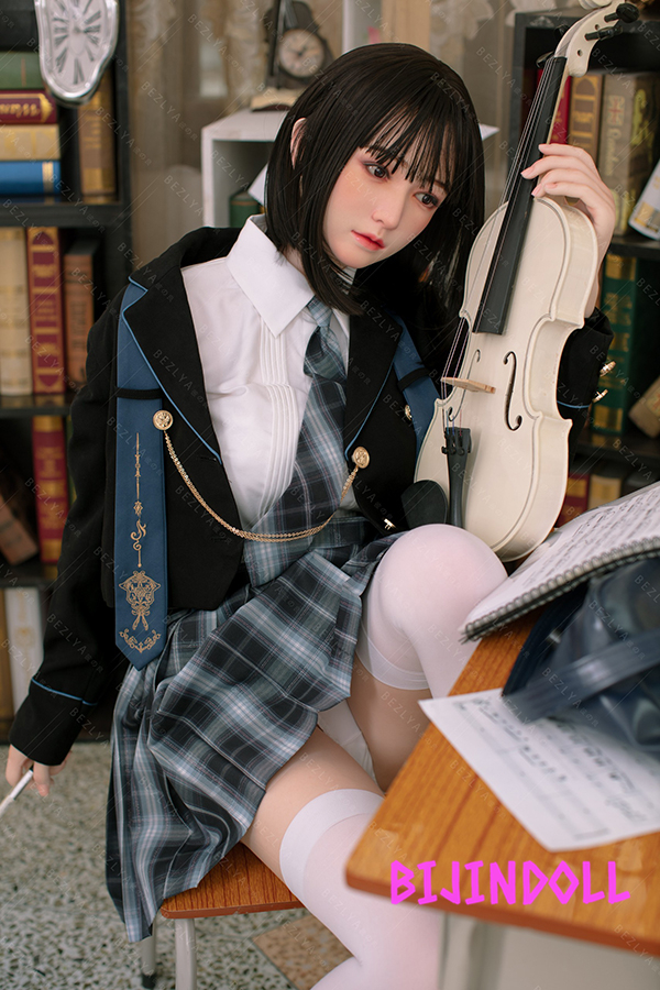 Bezlya 桔梗 160cm Ｂ-cup Silico Adult Pornsex doll beautiful real doll life-size adult r18 doll