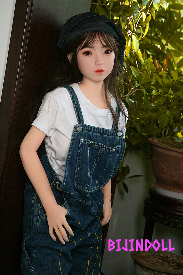 SHEDOLL 148cm D-cup Silicon head Cute slender real doll Asian sex doll Adult  Pornographic