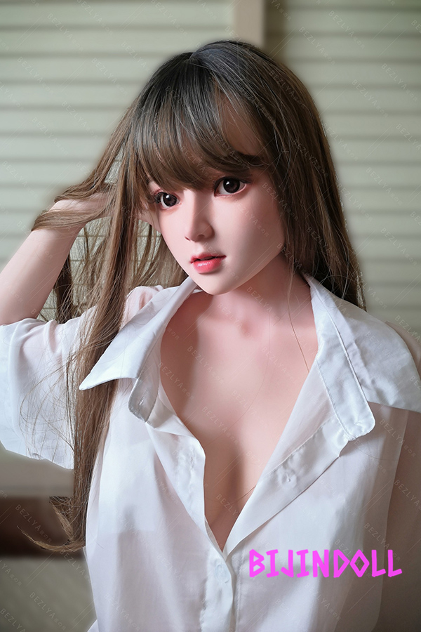Bezlya 鈴蘭 149cm C-cup Silicone Head Asian Realistic stepsister porn doll r18 adult life-size doll toy