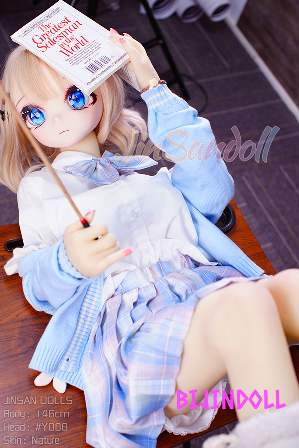 WMDoll#Y008 146cm C-cup PVC Head Cute Anime Sex Doll Anime Hentai Life Size Doll Adult Porn Dutchwife